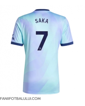 Arsenal Bukayo Saka #7 Tricou Fotbal Replică 2024-25 Barbati Treilea